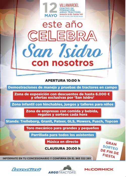 Celebra San Isidro con nosotros